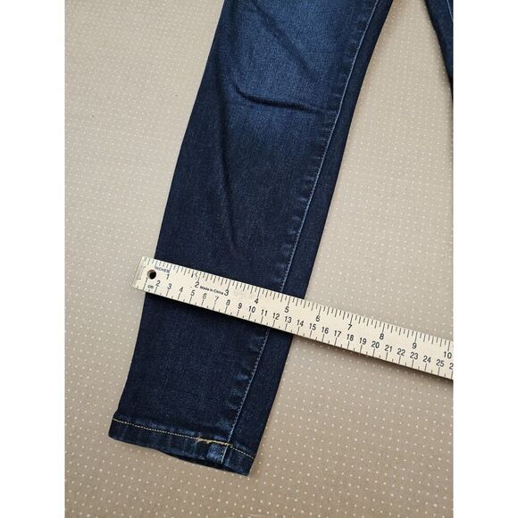 Everlane Jeans Womens 26 Curvy High Rise Skinny Dark Wash Denim Blue - Picture 3 of 13